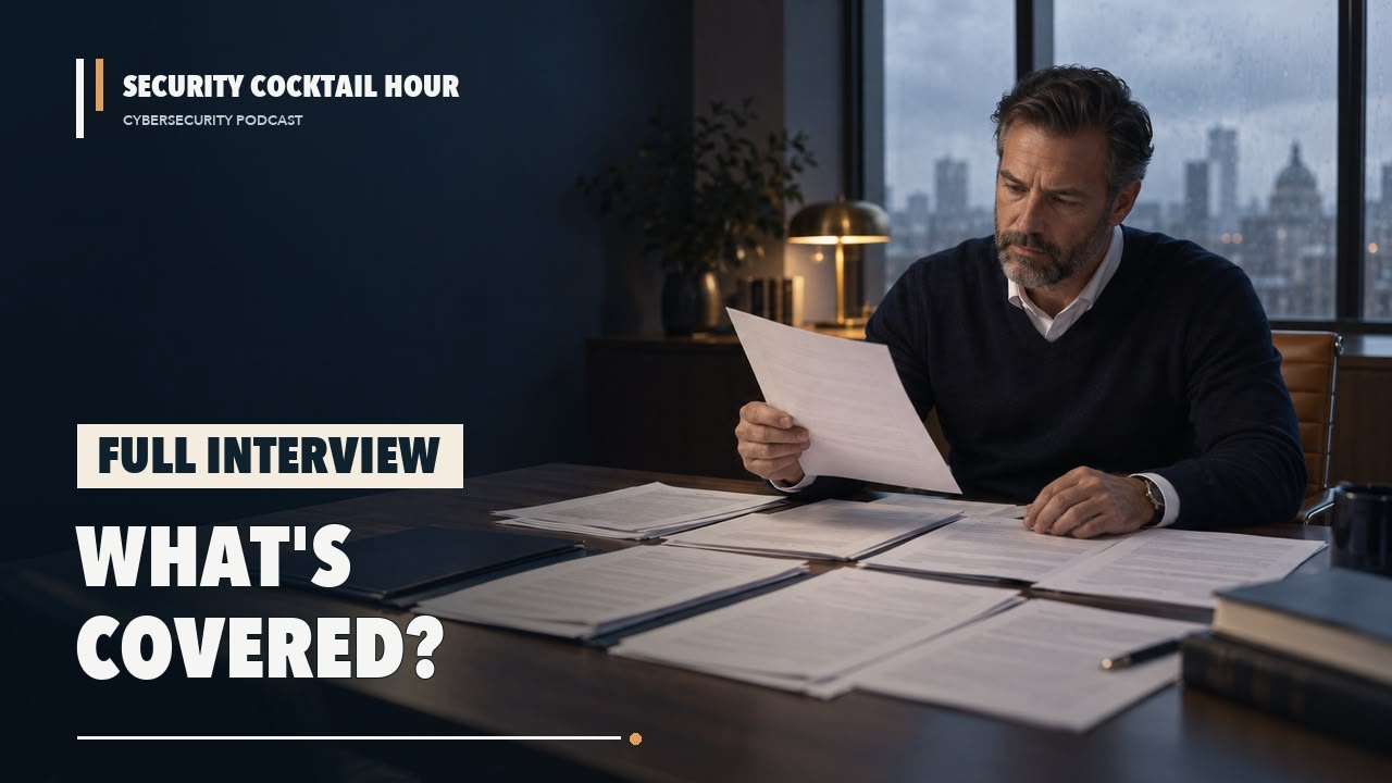 Cybersecurity Podcast | Security Cocktail Hour - Expert Interviews & Insights