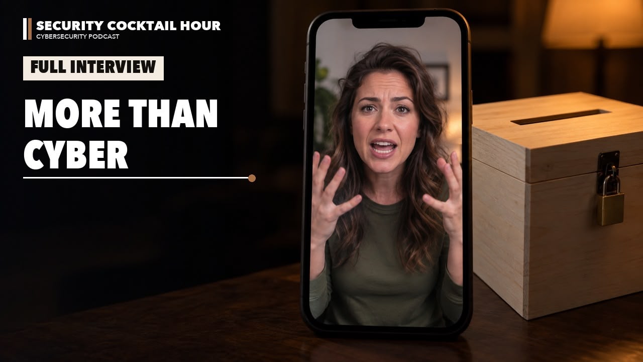 Cybersecurity Podcast | Security Cocktail Hour - Expert Interviews & Insights